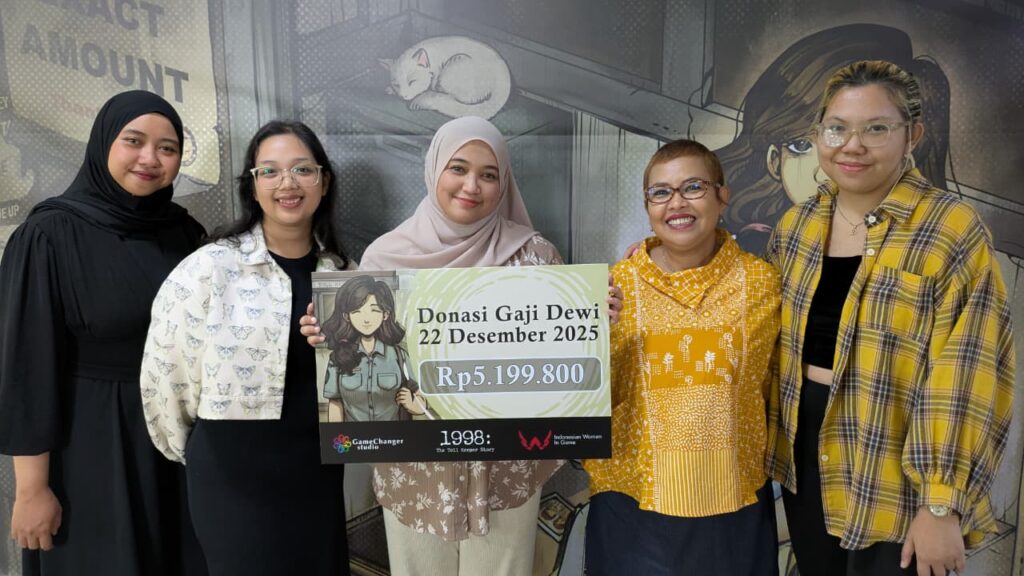 Kegiatan Donasi Dewi GameChanger IWIG