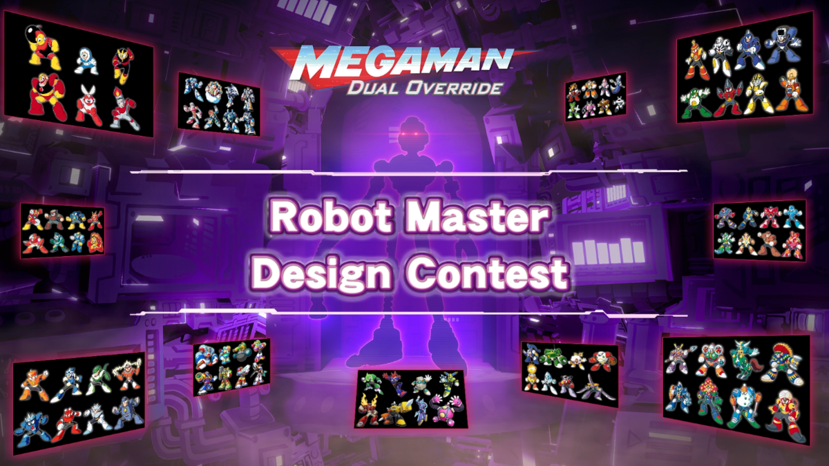 Rockman mega man dual override robot master design contest